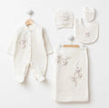 Premium Waffle Knit Baby Gift Set (5-Piece)