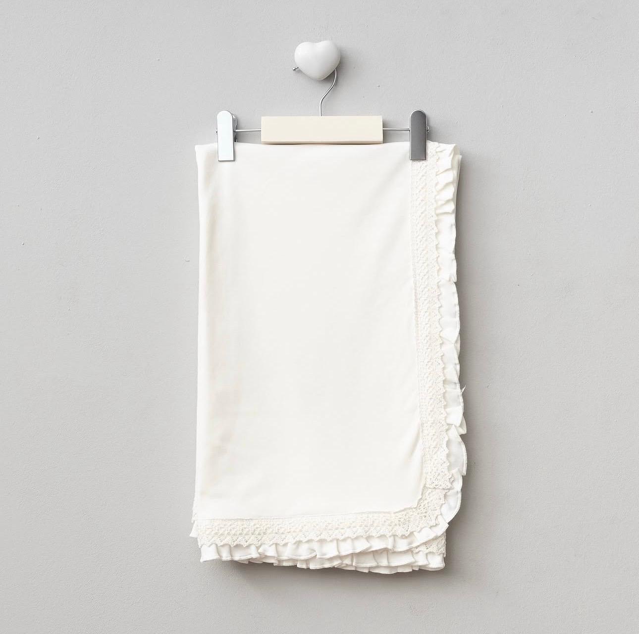 Gentleman Lace Trim Baby Footie and Blanket Set (3-Piece)
