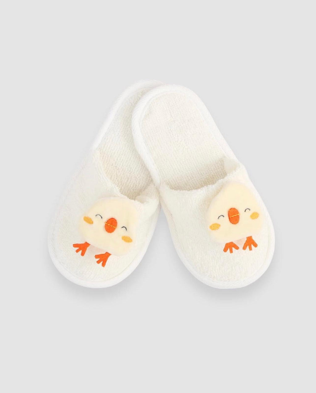 Chick Baby Hooded Bathrobe Set | Hooded Towel & Slippers